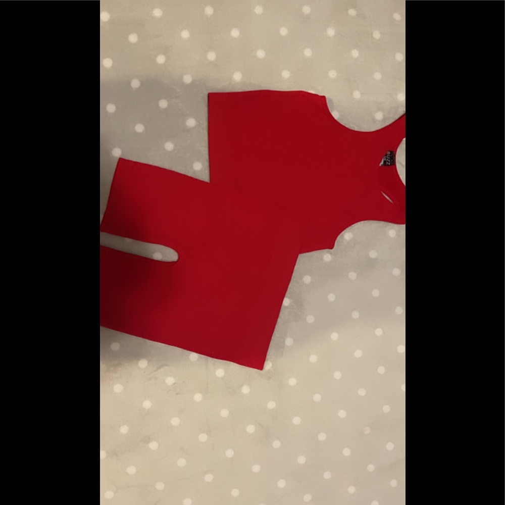 RED MATCHING TOP AND BOTTOM
